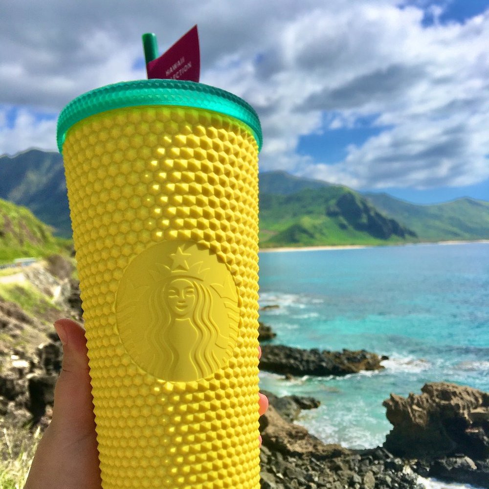 NEW Starbucks🍍Hawaii Studded Pineapple 24o…